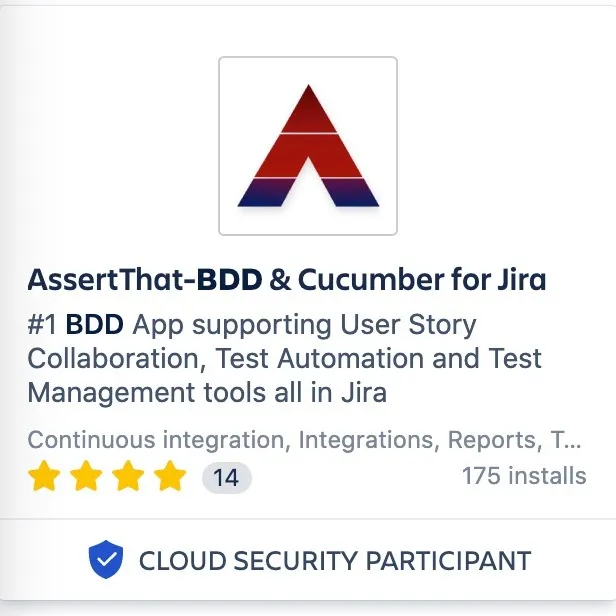 AssertThat’s BDD & Cucumber for Jira plugin now qualifies for Cloud Security Participant badge through joining Atlassian’s Bug Bounty program